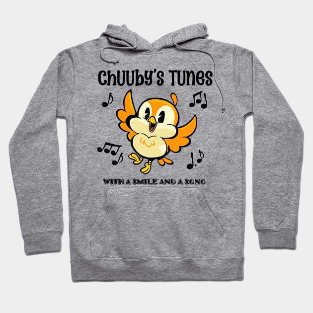 Chuuby’s Tunes - Runaway Railway Hoodie by Meggie Mouse